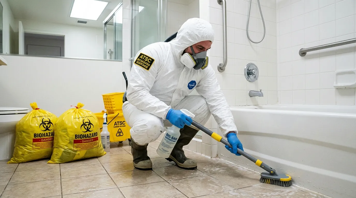 Decontamination equipment deployed for Blood Cleanup in Ansonia